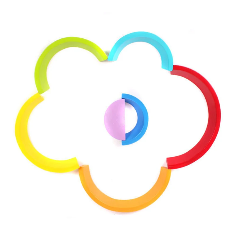 Новинка Большой Радужный штабелер для малышей деревянные игрушки детей