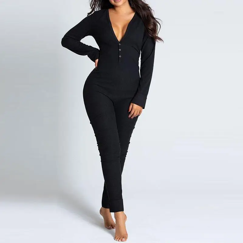 Пикантная Пижама женский комбинезон Женский Пижамный костюм открытый на