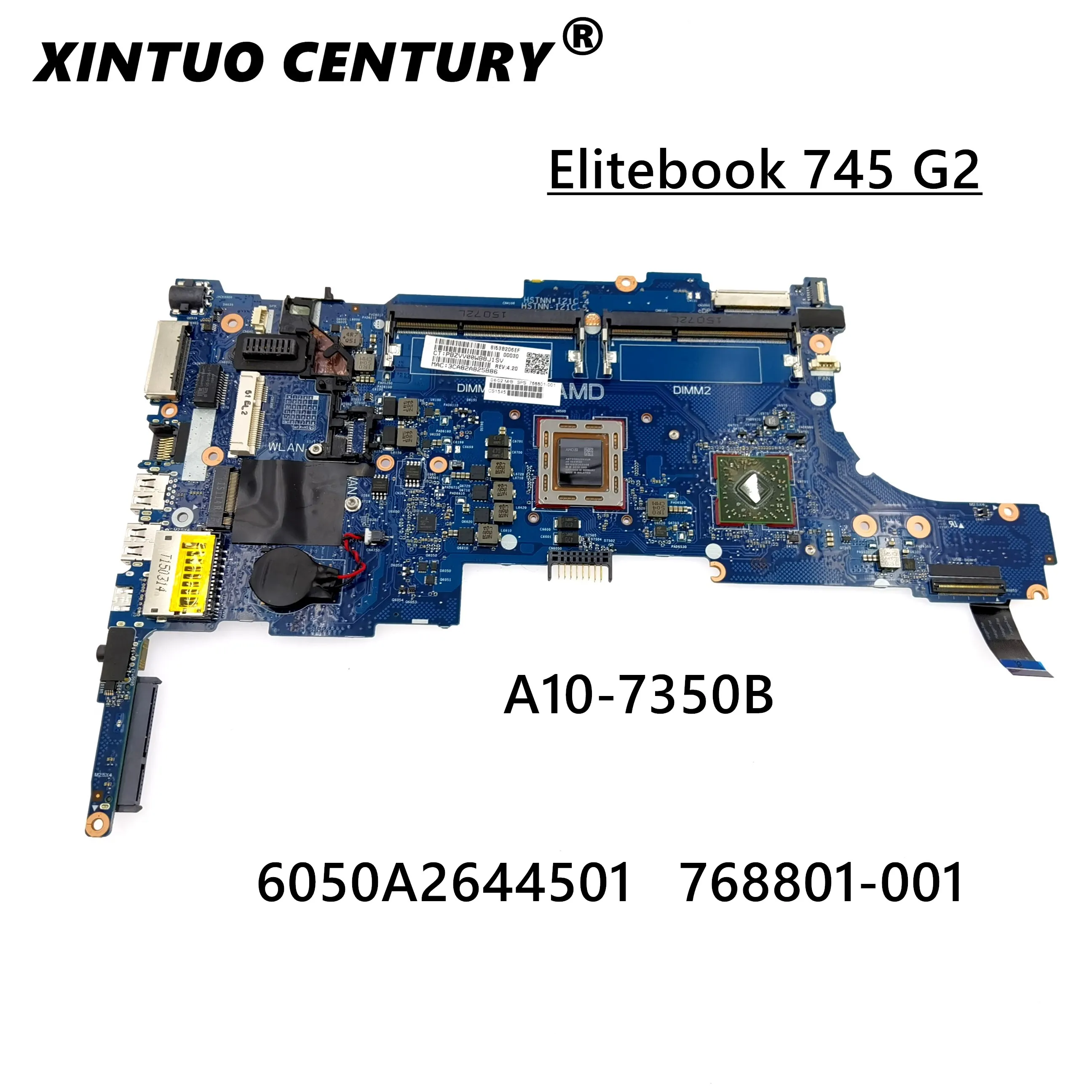 Для HP 845 G2 745 материнская плата 768801 601 001 аккумулятор большой емкости A10 7350B 501 6050A2644501