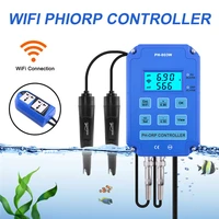 2 in 1 digital ph orp redox controller monitor wifi water quality tester replaceable electrode probe bnc for aquarium swim pool