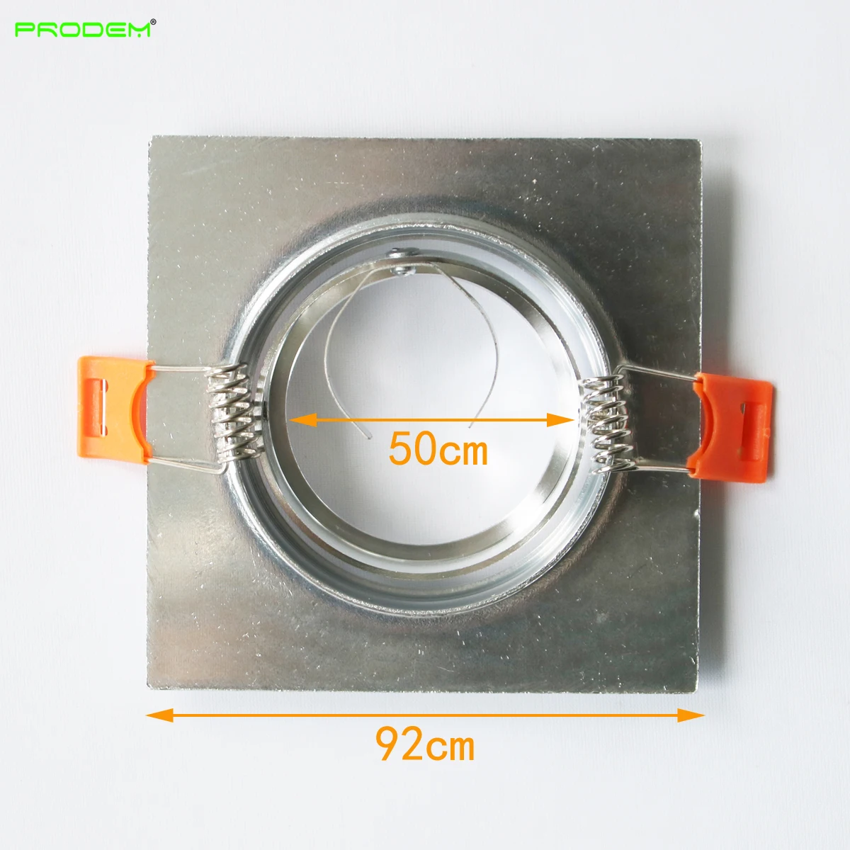 4 шт./упаковка квадратные рамки для светодиодных точечных светильников | Лампы и