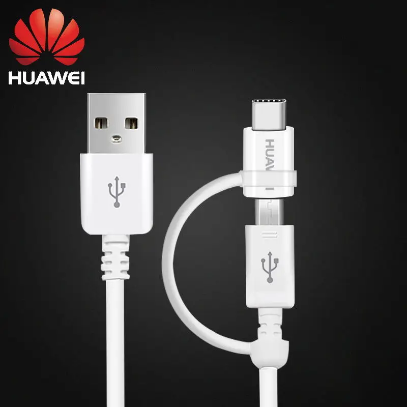 P20 Pro быстрое зарядное устройство Huawei 2 в 1 Micro USB Typc C кабель оригинальный а 5 м Type