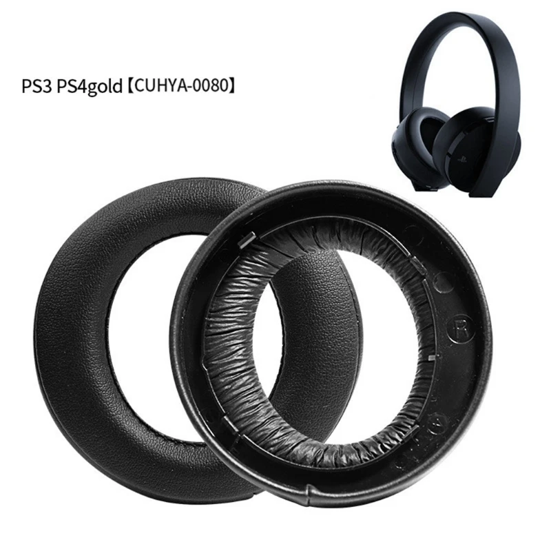 

Poyatu CUHYA-0080 Earpads For Sony- PlayStation Gold Wireless Headset 2018 Headphone PS4 Replacement Earpad Ear Pad Cushion Cups