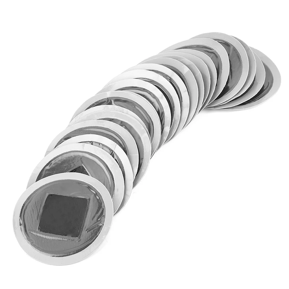 

spikes for tire 20Pcs 80mm Car Natural Rubber Tire Tyre Puncture Repair Cold Roud Patch Tubeless Patches Wrench Ratcheting YB-01