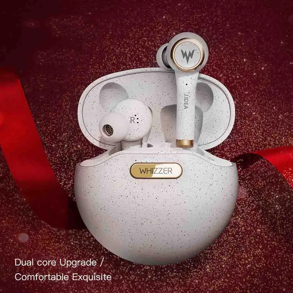 WHIZZER TP1S Tws Dynamic True Wireless Bluetooth 5.0 Stereo Mini In Ear Earphones sports Music Headphones Earbuds with mic