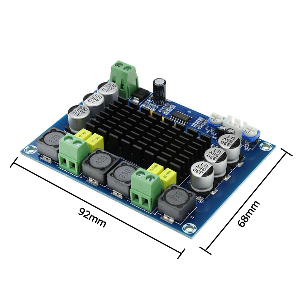 TPA3116D2 двухканальный стерео Высокая цифровая аудио мощность усилитель плата 2x120