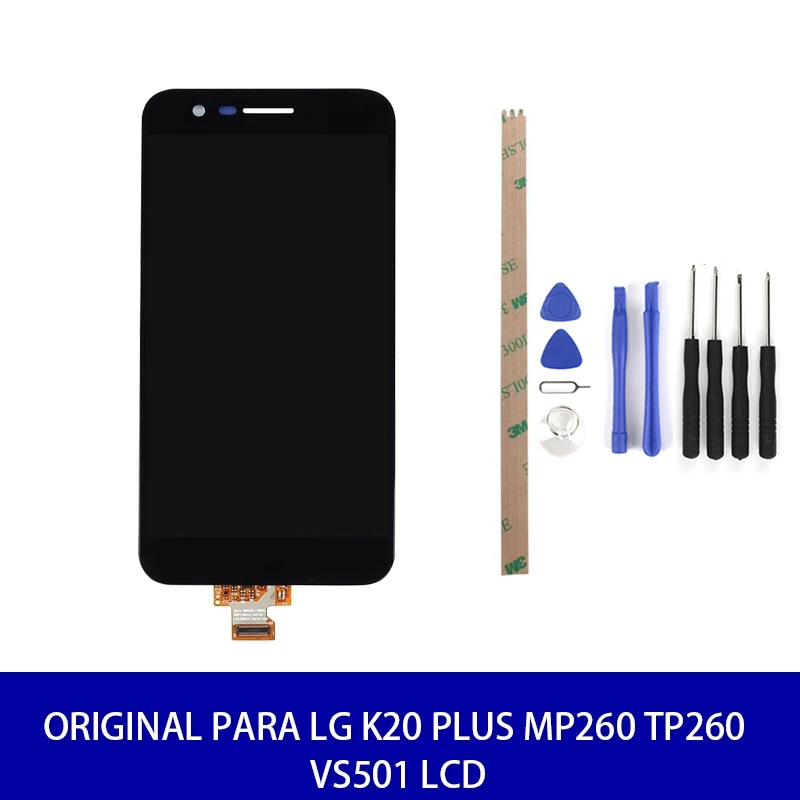 Оригинальный сенсорный ЖК дисплей для LG K20 plus MP260 TP260 VS501 запасные части