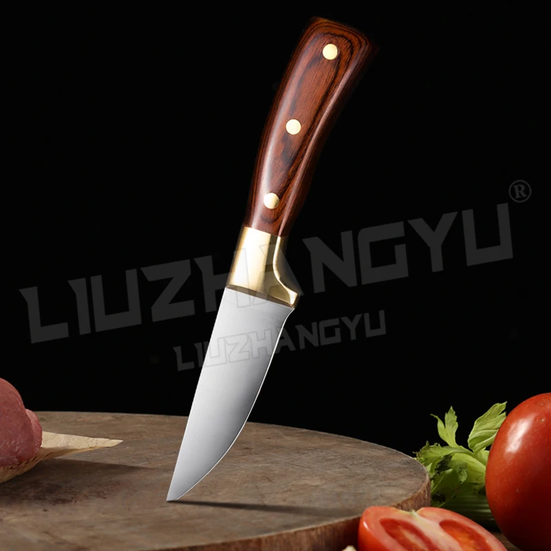 

LIUZHANGYU Forged Slaughter Boning Knife Stainless Steel Kill Pigs and Sheep Special Knife Meat Cleaver Kitchen Knife