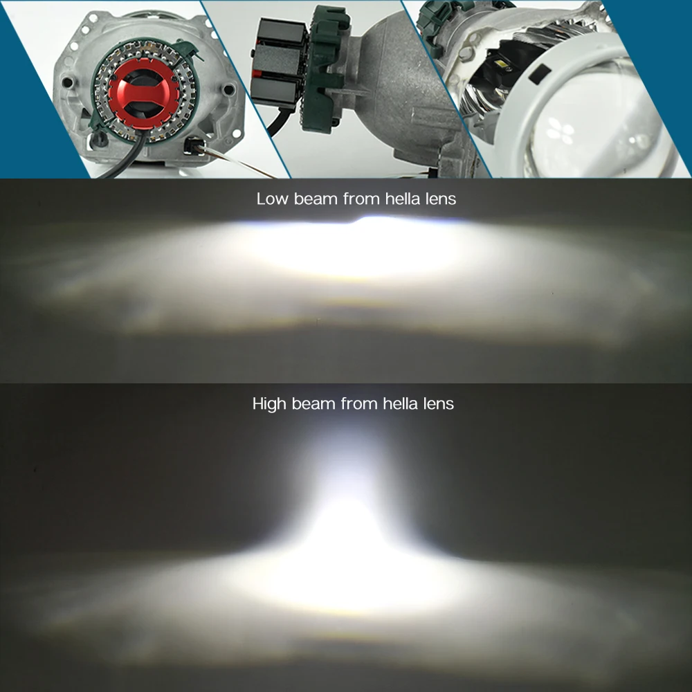 CNSUNNYLIGHT без ошибок D1S D2S D3S D4S D2H светодиодный для фар автомобиля 10000Lm прямая замена