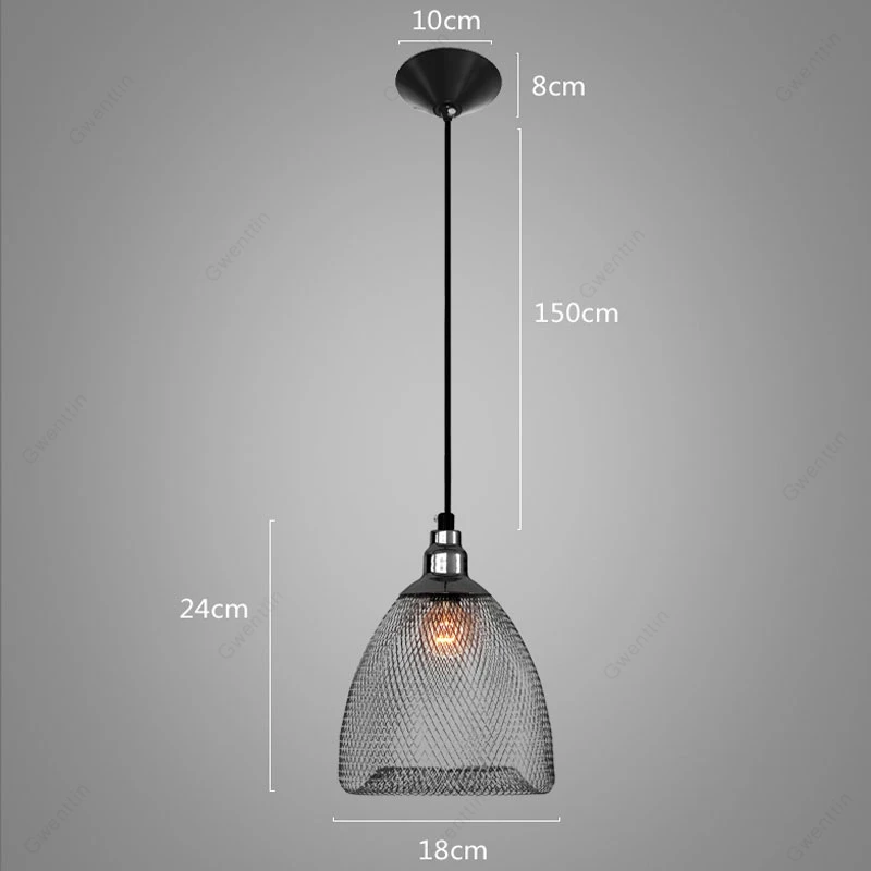 Винтажная железная клетка для птиц подвесные светильники промышленная лампа