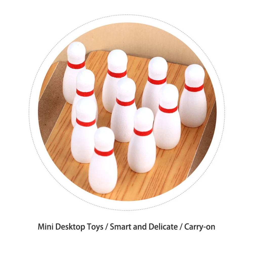 13 шт./компл. деревянная настольная игра для боулинга веселая домашняя
