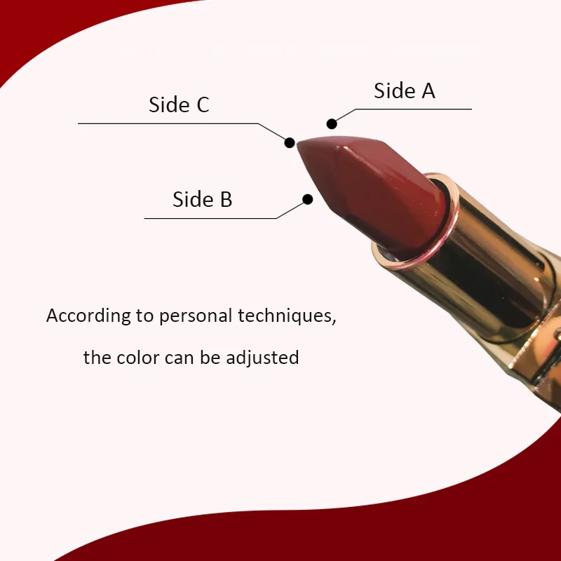 Новинка 3 цвета водонепроницаемая матовая губная помада оттенок не