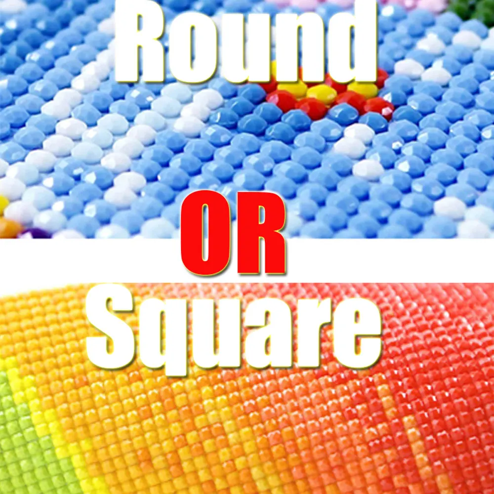 

VanKan 5D Diamond Art Camping Painting Full Square/round Drill Crafts for Home Decor Cross Stitich Kits DIY Gift For Children