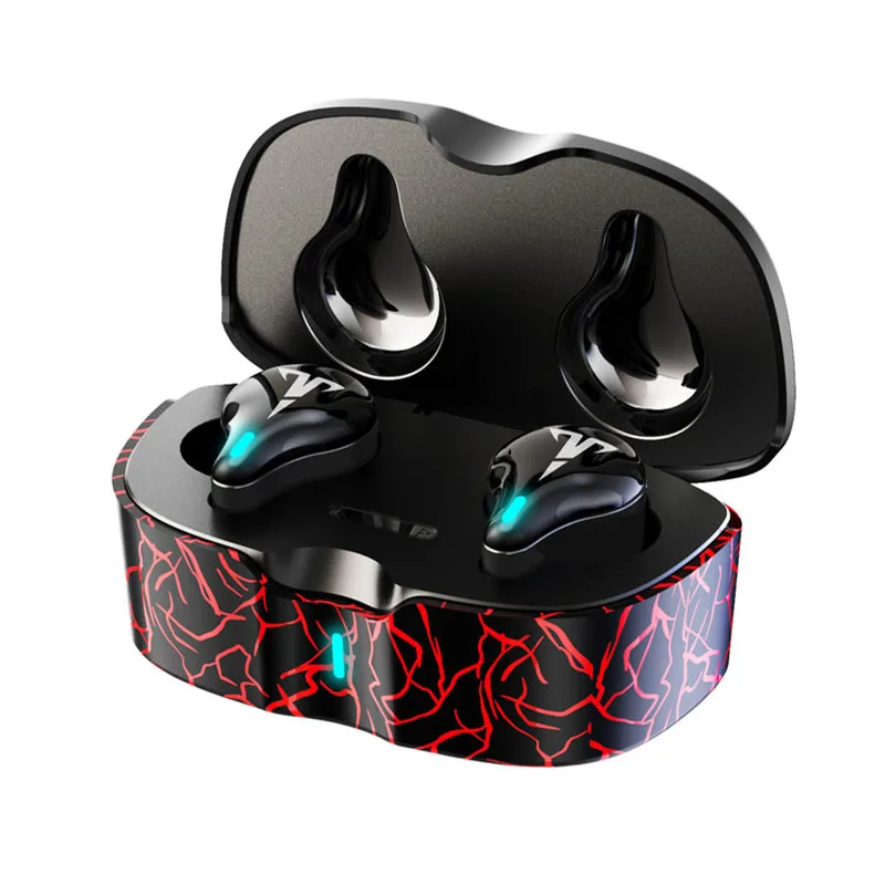 

TWS Wireless Headphones Gaming Earphone Bluetooth 5.1 Bass Stereo Ultra-low Latency Waterproof Sports Headset With Microphone