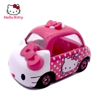 hello kitty car model cartoon car boy girl toy car jewelry decoration decoration