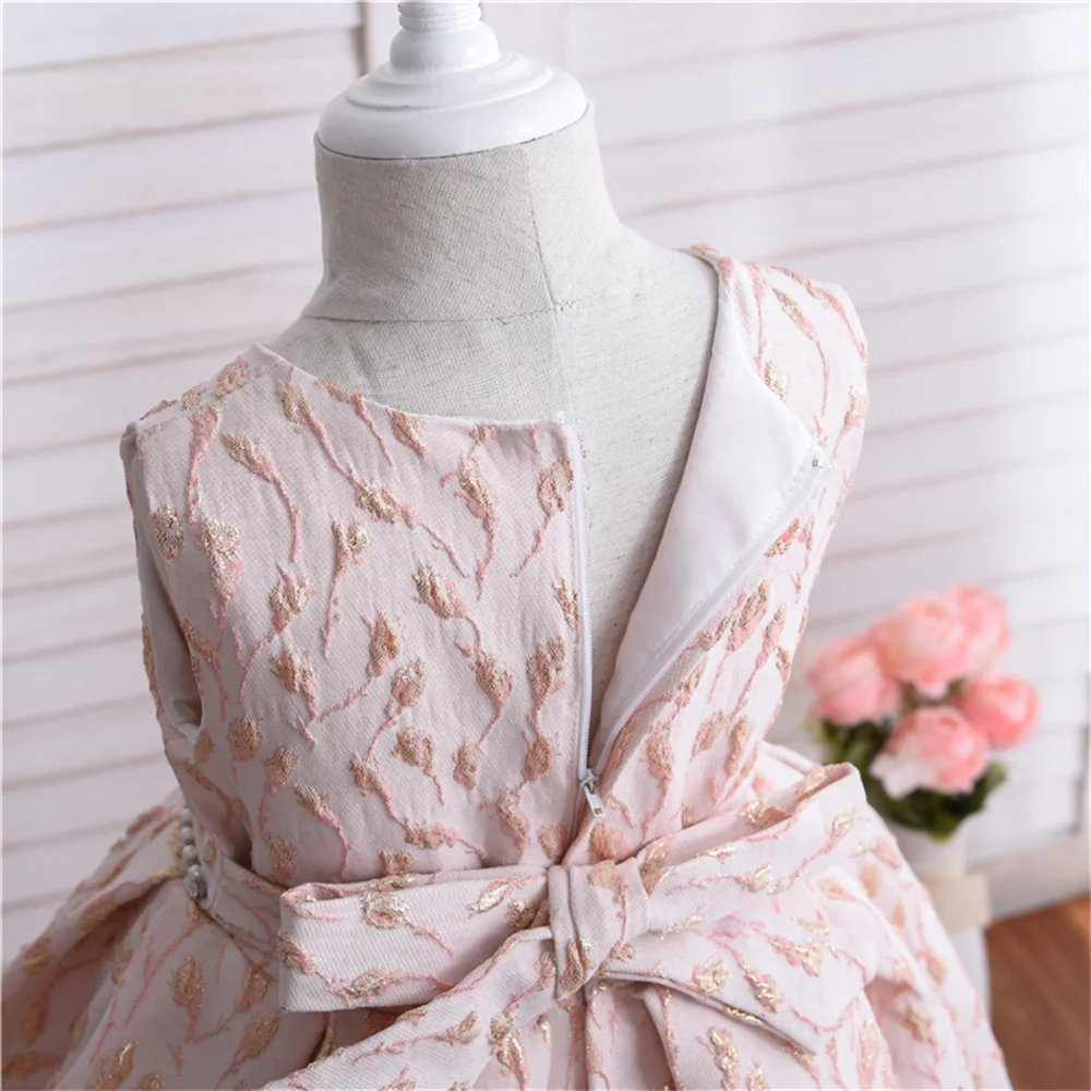 

Outong Girls New Model Dress Spring & Summer Cotton Floral Wool Coat Set Kids Frock Designs Girls Dress Suits For Holiday Party