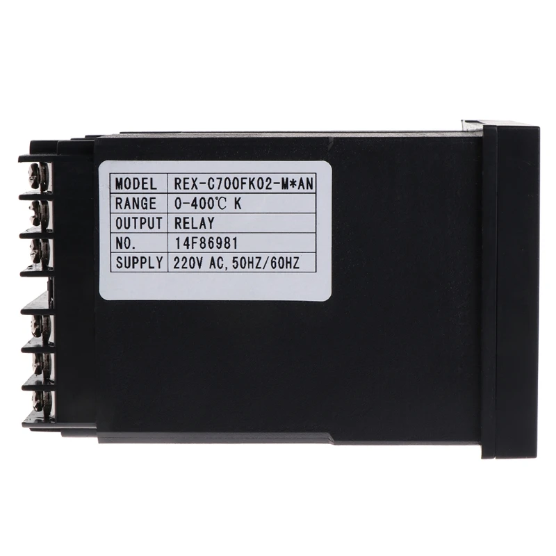 

220V Temperature Controller REX-C700 K type Input Relay SSR Output Thermostat