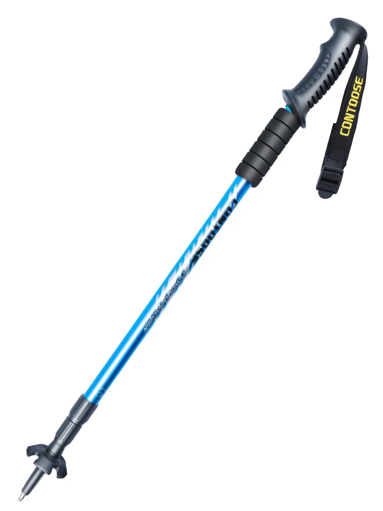 

Grassman Walking Stick Outdoor Folding Trekking Poles Nordic Hiking Nature hike Antishock Aluminum Alloy Alpenstock