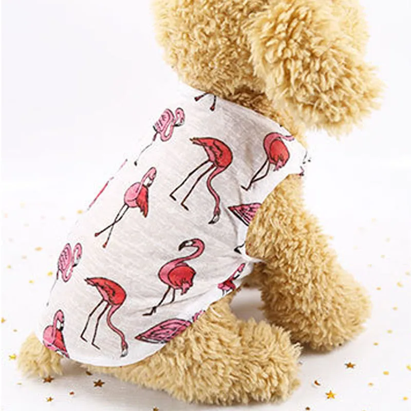 Дышащая одежда для собак Весенняя и летняя жилетка пуховая куртка футболка