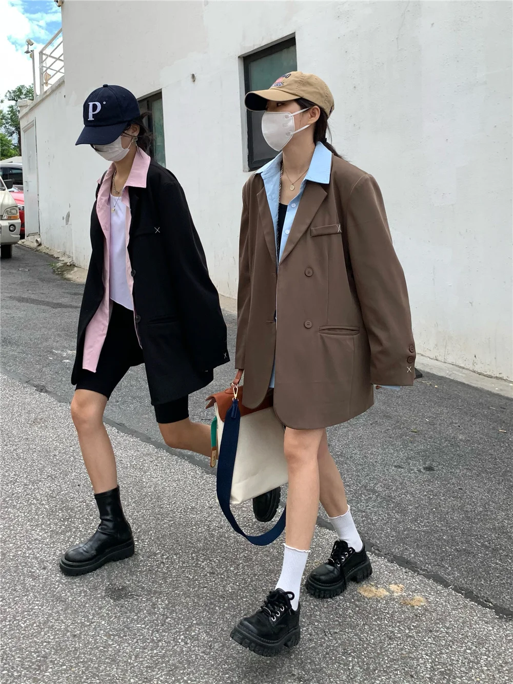 Высококачественный костюм повседневное пальто новинка 2021 свободный в Корейском