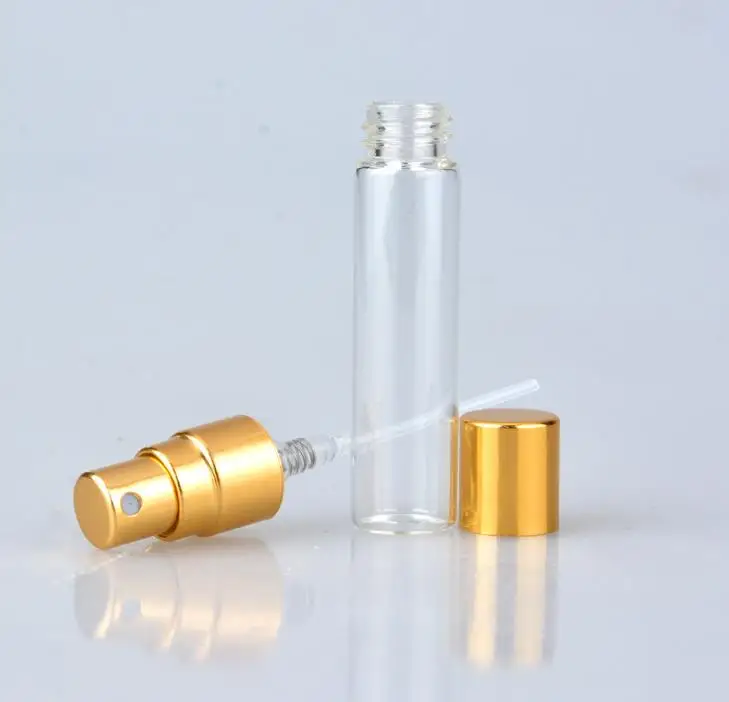 買取 空のガラスフレグランスボトル,詰め替え可能な香水瓶,アルミニウム噴霧器付き,3/5/10ml,1000個,sn1276