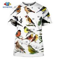 sonspee animal bird insect 3d print t shirt summer fashion casual short sleeve tee tops streetwear hip hop homme pullover shirts