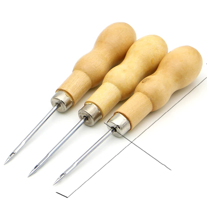 Набор для ремонта обуви Awl набор вязания швейный инструмент привязки кожаной