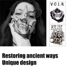 Водостойкая Временная тату-наклейка, 2 шт., цветок, роза, искусственный тату, флэш-ручка, ладонь, палец назад, тату боди-арт для женщин и мужчин