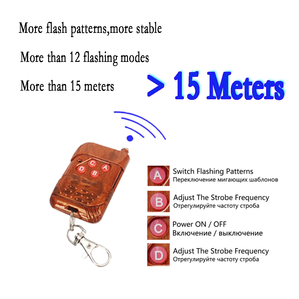 Стробоскоп стробоскоп для мотоцикла автомобиля грузовика полиции светильник