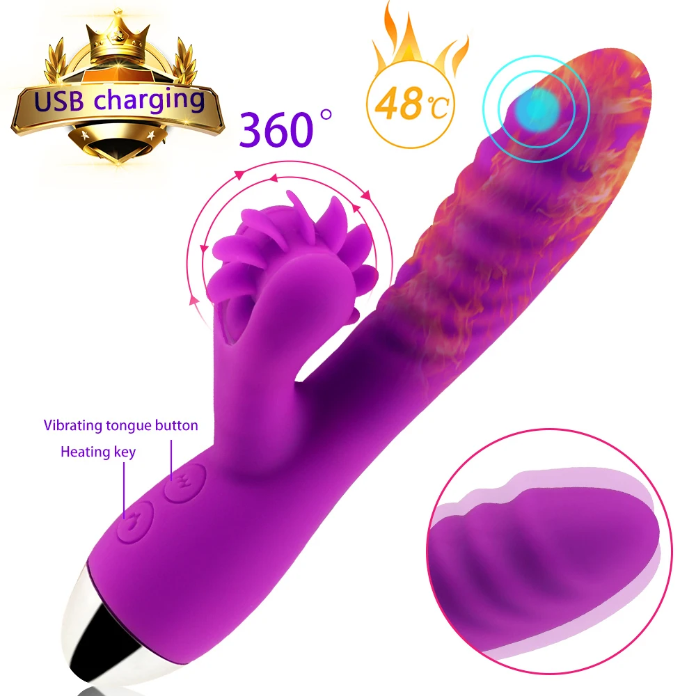 Секс продукт 10 режимов фаллоимитатор с подогревом вибратор Поворот на 360 °