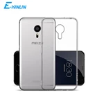 Мягкий прозрачный силиконовый чехол для Meizu M1 металлический Шарм Синий Металлический Сверхтонкий ТПУ чехол для телефона