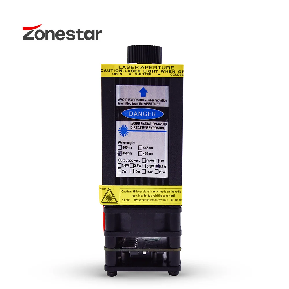 Лазерный гравер ZONESTAR Upgrade DIY Kit Горячая Распродажа станок для резки много мощности