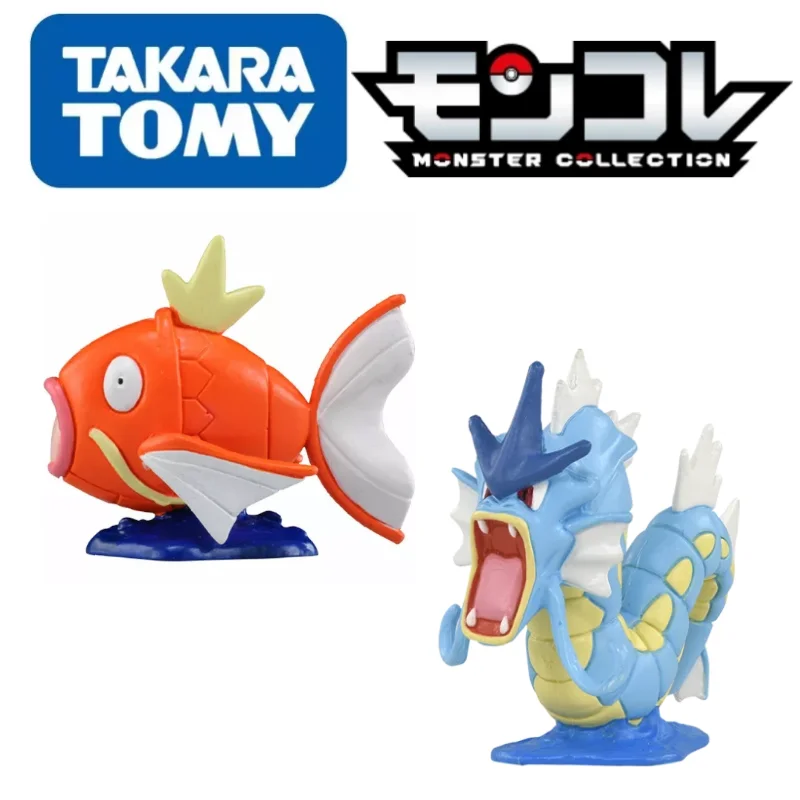 TOMY фигурки покемонов Kawaii очень редкие игрушки Magikarp Gyarados превосходное качество