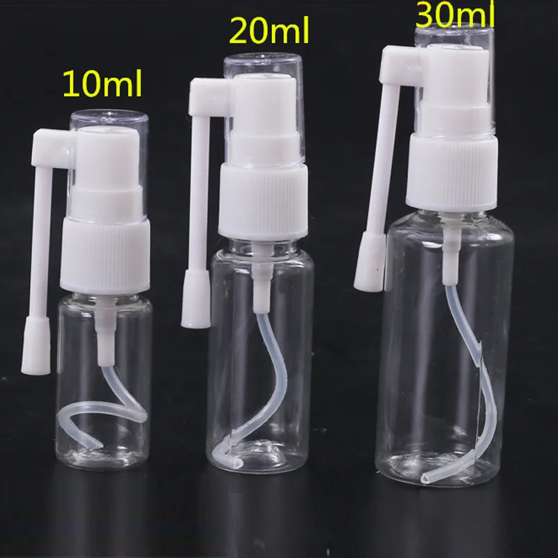 

10/20/30Ml Transparent Spray Bottle 360 Degrees Rotating Elephant Trunk Fine Mist Plastic Small Packing Sprinkling Can