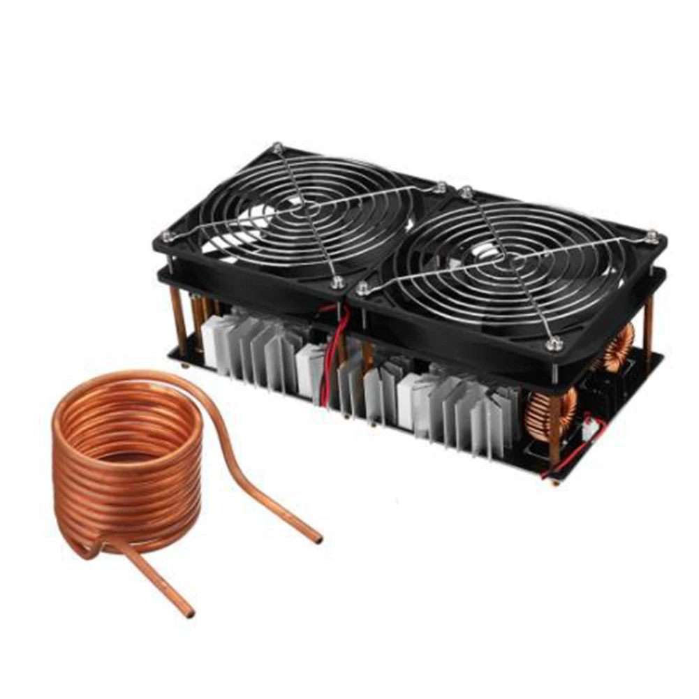 

12-48V 2500W ZVS PCB Board DIY Professional Flyback Driver Durable Module Plate High Frequency Stable Induction Heater Coil