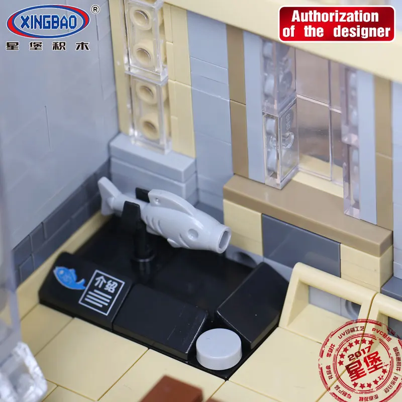 DHL XINGBAO 01005 креативные MOC китайские строительные игрушки морской музейный набор детские строительные блоки кирпичи DIY игрушки модель подарок