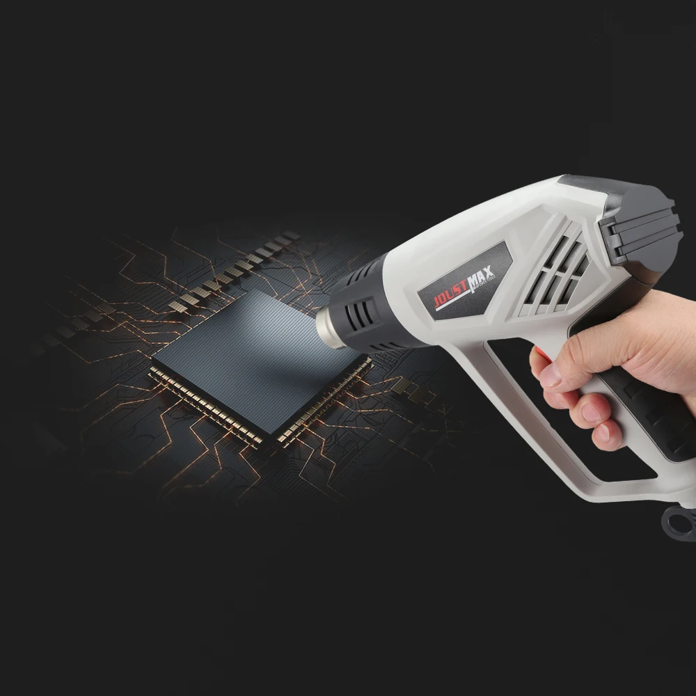 Hot Air Gun Electric Adjustable Temperature JST2503 2000W Handheld Heat Gun Shrinking Power Tools Two Speeds Temperature