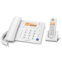 Expandable Corded Cordless Phone with Base Speakerphone  Corded Handset and Cordless Handset  Landline Phone for Home Office