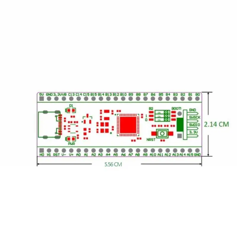 

STM32F401 Development Board STM32F401CCU6 STM32F4 Development Board Plate Learning Board Plate