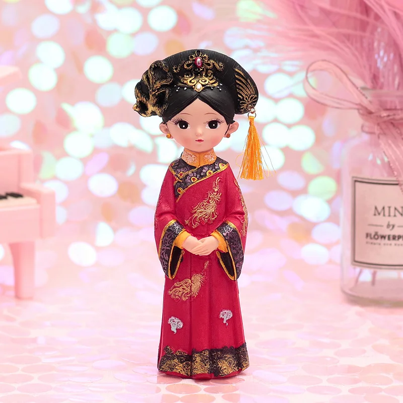 Новая китайская традиция королевской принцессы Hanfu куклы игрушки ретро модные
