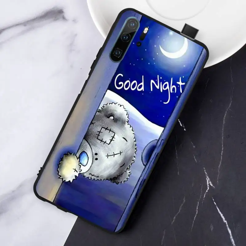 

lovely Teddy Me To You Bear Cartoons Phone Case For Huawei honor Mate P 10 20 30 40 Pro 10i 9 10 20 8 x Lite