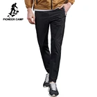 Мужские повседневные брюки Pioneer Camp, черные тонкие дышащие брюки для бега, AXX701002, лето 2019
