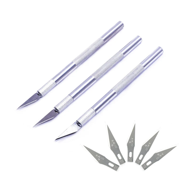6-in-1 Sharp Leathercraft cutter leather cutting tool for tailor Graver Cutter Craft Leather Cut Scorper Sculpte Razor DIY | Дом и сад