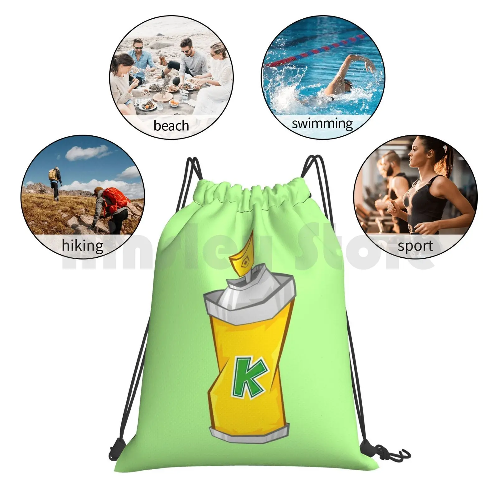 Токио-то спрей банка (профессор K) рюкзак сумка с Кулиской Сумка для тренажерного