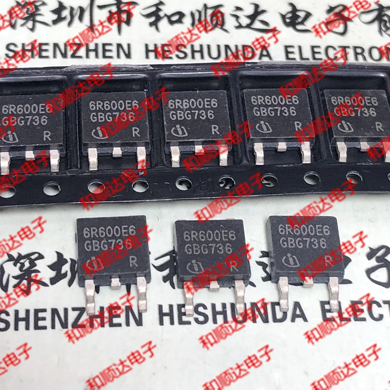 5 шт./лот 6R600E6 IPD60R600E6 252 650V 19A|Замыкатели| |
