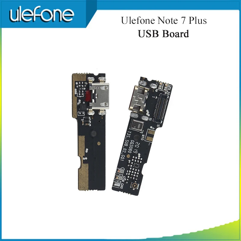 Ulefone Note 7 P USB плата для зарядки в сборе крепежные детали Plus Разъем