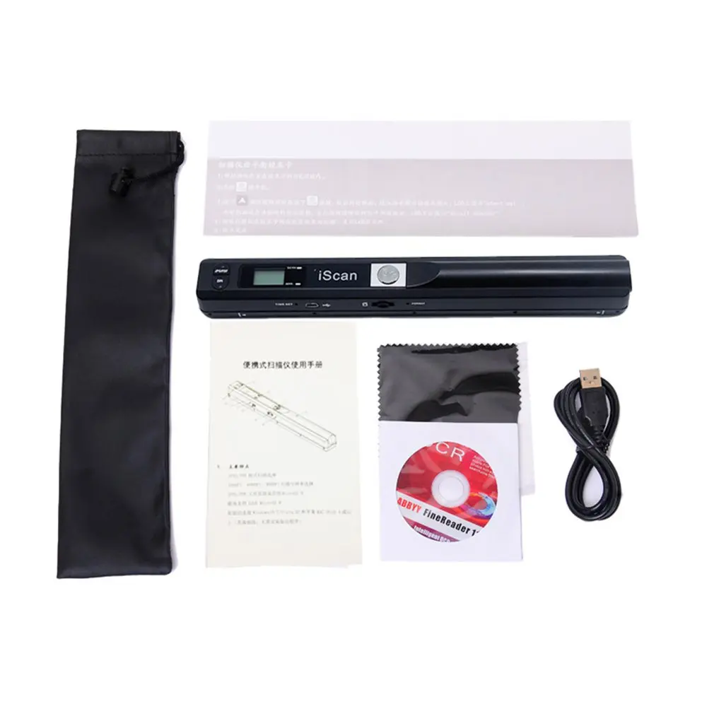 

Small Scanner Handheld Scanner Portable Scanner Pen Scanner Mini Compact Handheld High Definition Scanner Scanning Pen USB LESHP