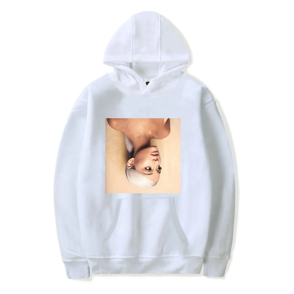 Толстовка Ariana Grande мужская с принтом каваи Спортивная толстовка длинным рукавом