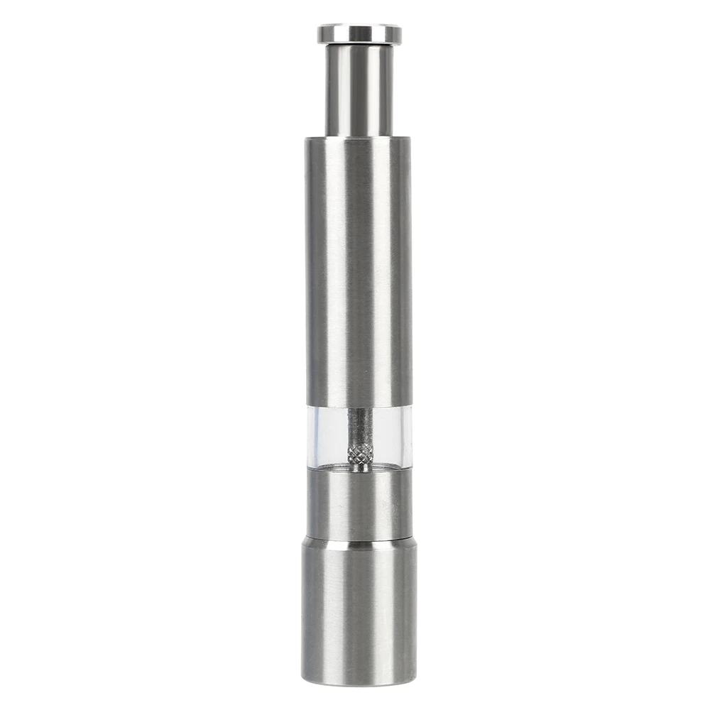 

Manual Stainless Steel Home Kitchen Tool Salt Pepper Spice Sauce Grinder Seasoning Grinding Pepper Mill Kitchen Accessories