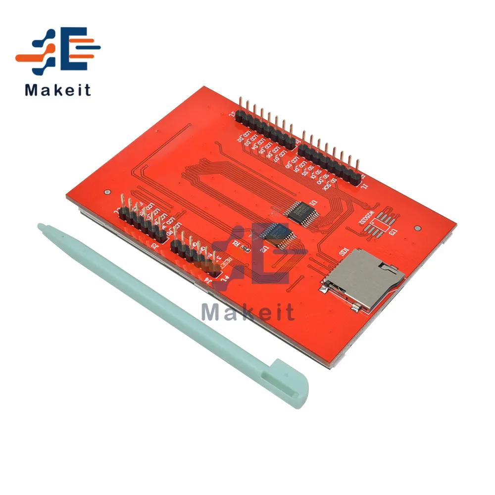 Сенсорная панель TFT 3 5 дюйма 480x320 модуль ЖК дисплея ILI9486 драйвер Mega2560 Plug and Play со